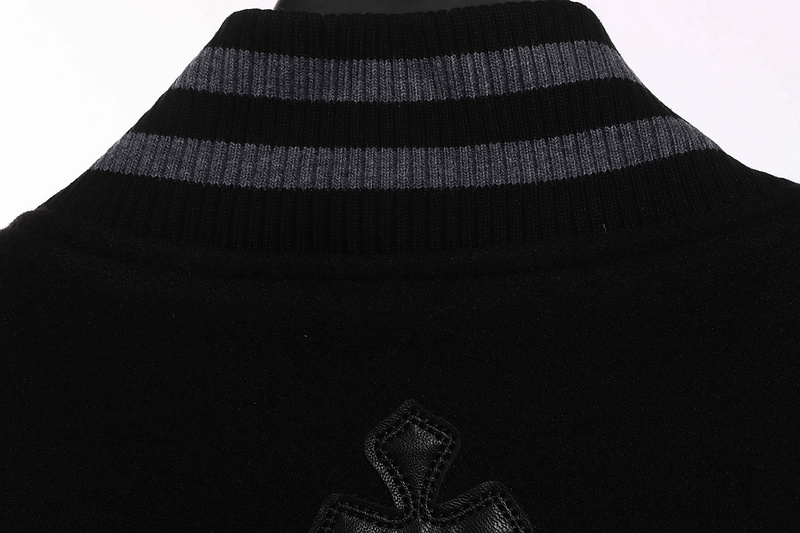 Chrome Hearts Cross Baseball Jacket