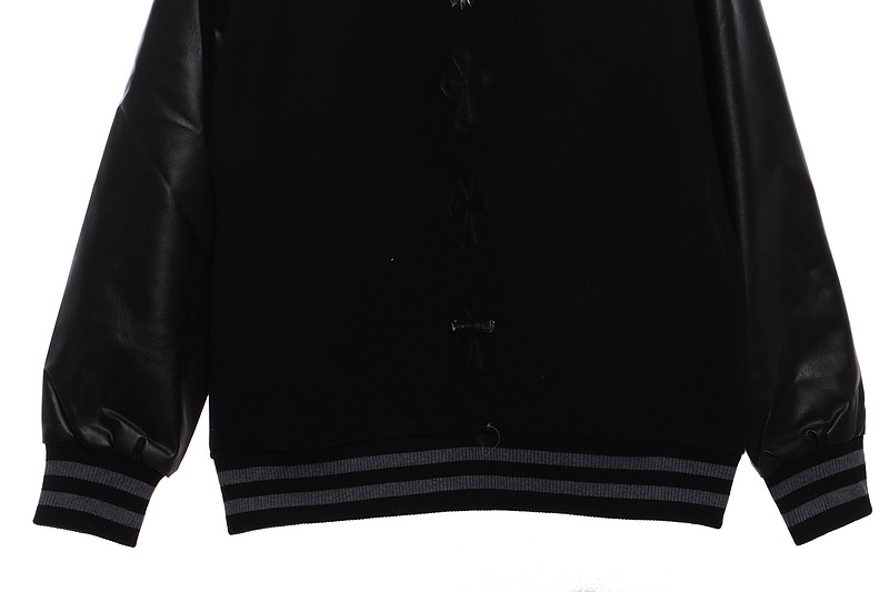 Chrome Hearts Cross Baseball Jacket