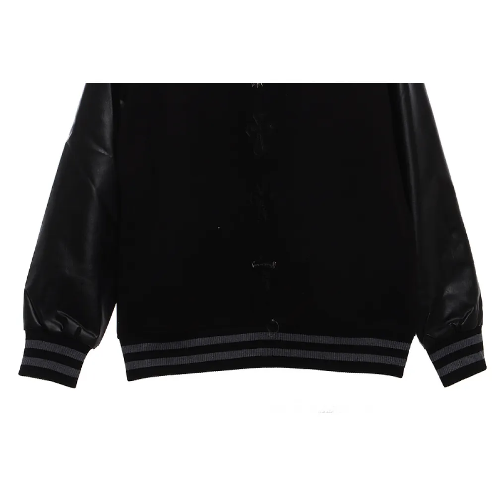 Chrome Hearts Cross Baseball Jacket