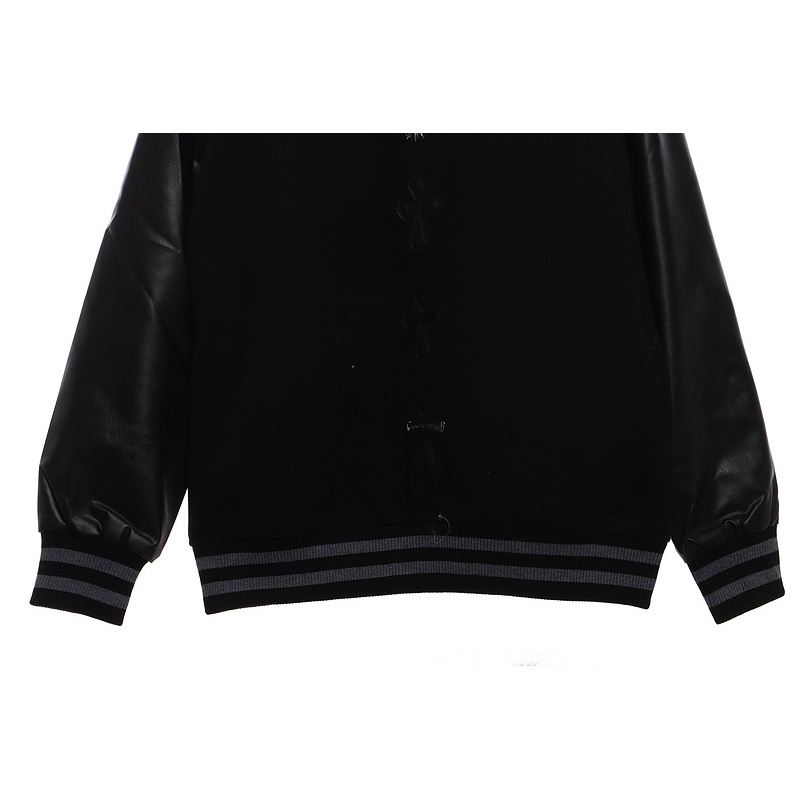 Chrome Hearts Cross Baseball Jacket