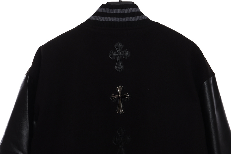 Chrome Hearts Cross Baseball Jacket