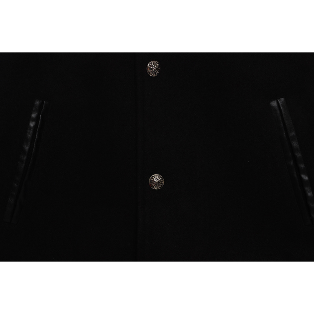 Chrome Hearts Cross Baseball Jacket
