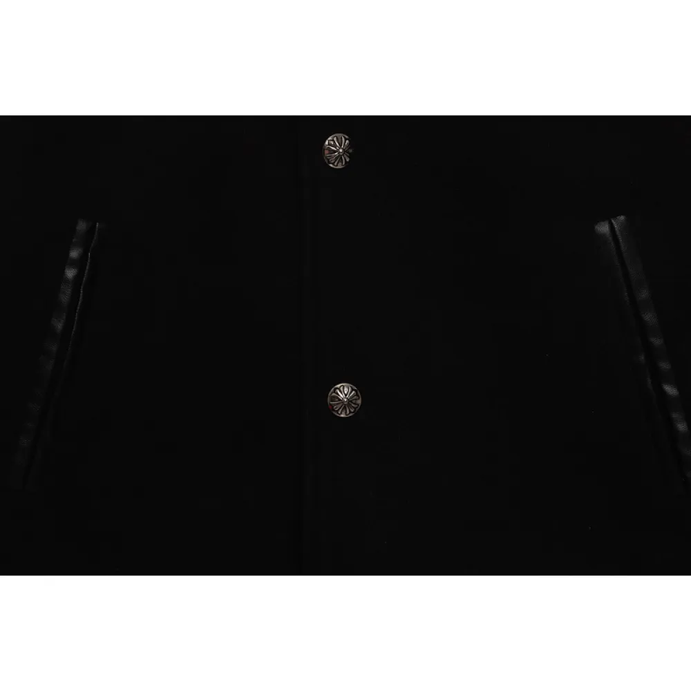 Chrome Hearts Cross Baseball Jacket