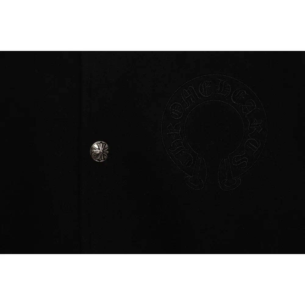 Chrome Hearts Cross Baseball Jacket