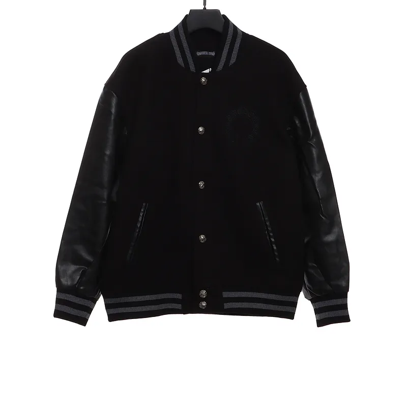 Chrome Hearts Cross Baseball Jacket