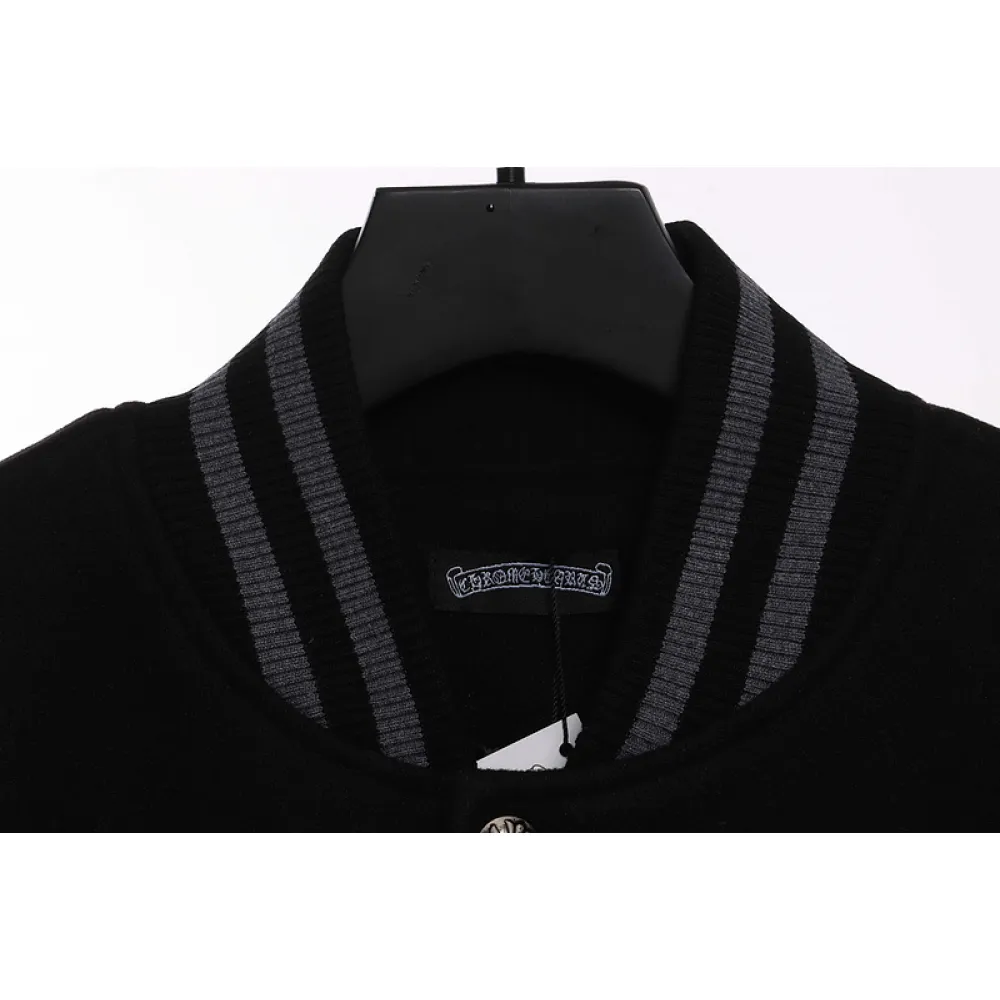 Chrome Hearts Cross Baseball Jacket