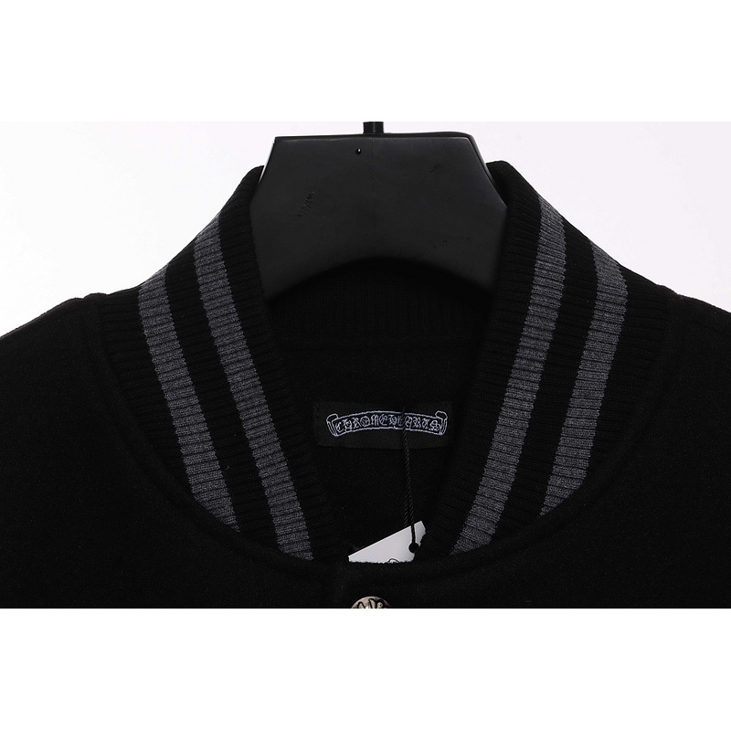 Chrome Hearts Cross Baseball Jacket