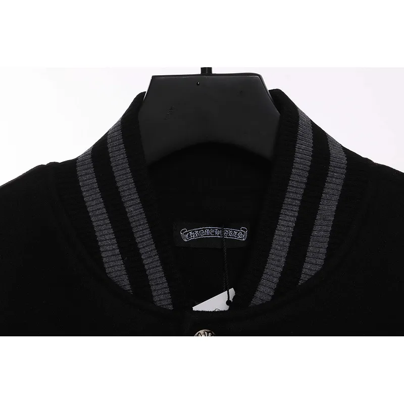 Chrome Hearts Cross Baseball Jacket