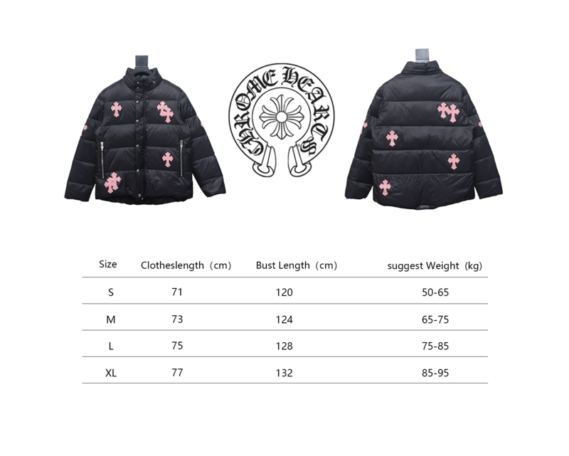 Chrome Hearts Cross Down Jacket