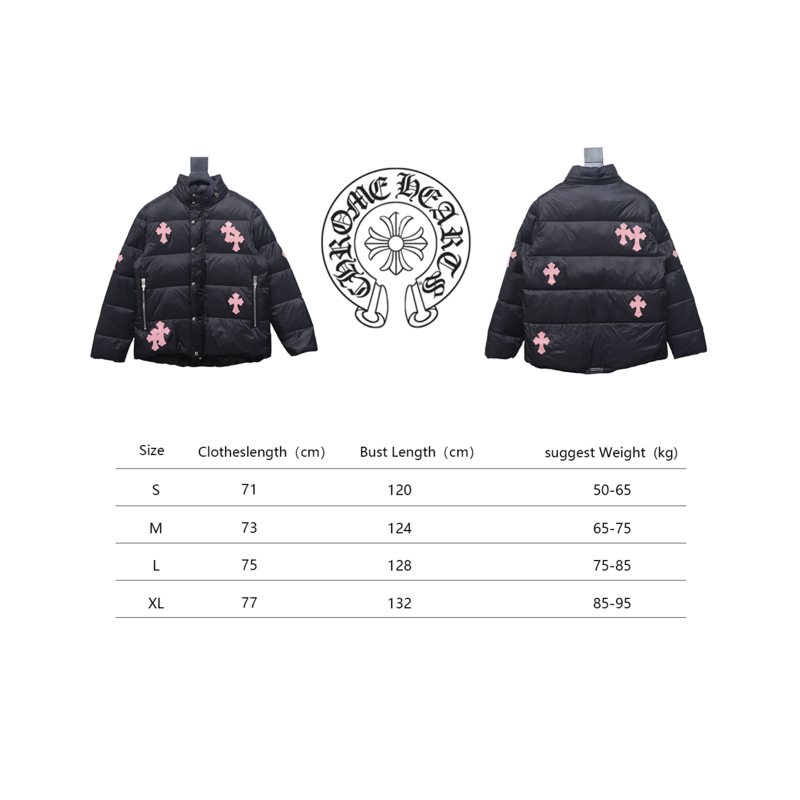 Chrome Hearts Cross Down Jacket