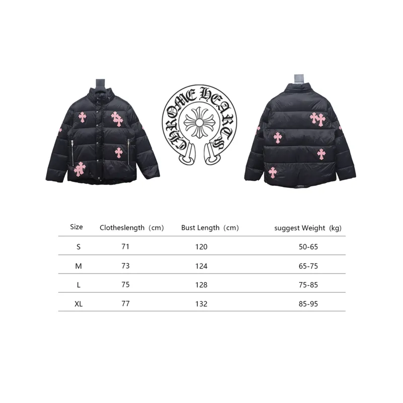 Chrome Hearts Cross Down Jacket