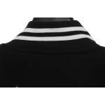 Chrome Hearts Classic Horseshoe Lambskin Baseball Jacket