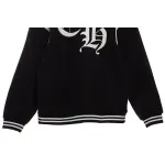 Chrome Hearts Classic Horseshoe Lambskin Baseball Jacket