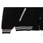 Chrome Hearts Classic Horseshoe Lambskin Baseball Jacket