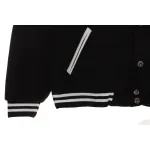 Chrome Hearts Classic Horseshoe Lambskin Baseball Jacket
