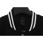 Chrome Hearts Classic Horseshoe Lambskin Baseball Jacket