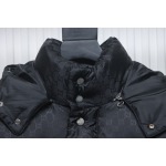 Gucci red and green ribbon down jacket