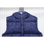 GUCCI Big GG obscure jacquard down vest