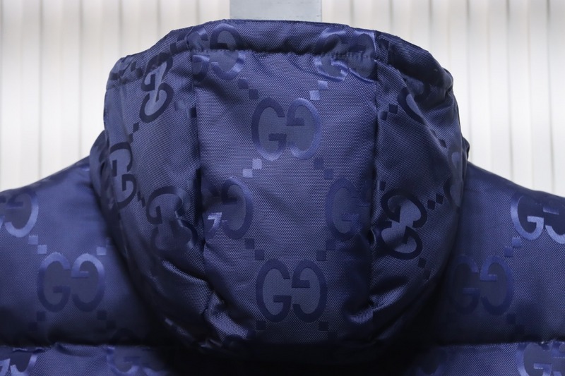 GUCCI Big GG obscure jacquard down vest