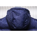 GUCCI Big GG obscure jacquard down vest