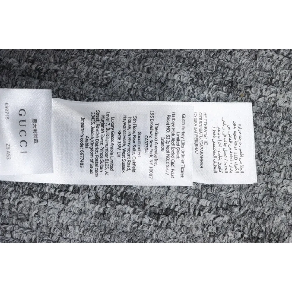 GUCCI Big GG obscure jacquard down vest
