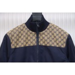 Gucci Double G jacquard patchwork jacket