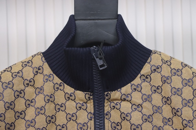Gucci Double G jacquard patchwork jacket