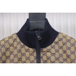 Gucci Double G jacquard patchwork jacket