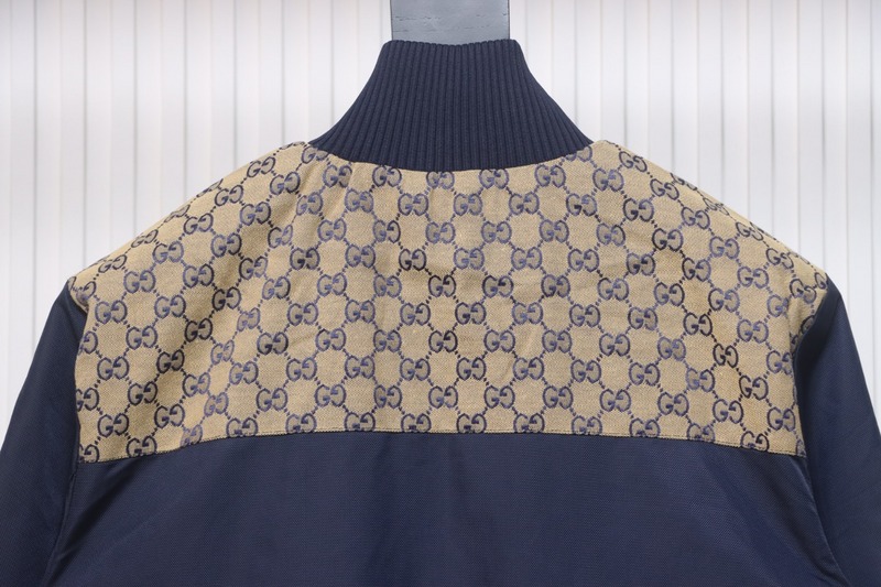 Gucci Double G jacquard patchwork jacket