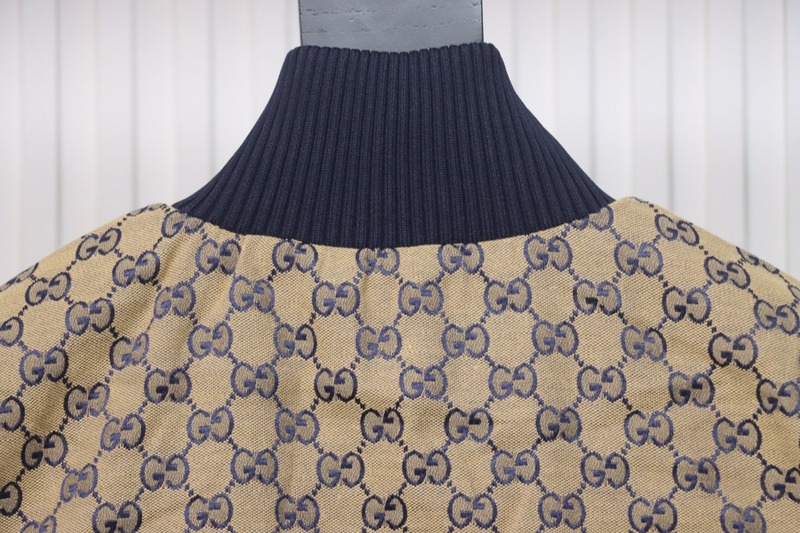 Gucci Double G jacquard patchwork jacket