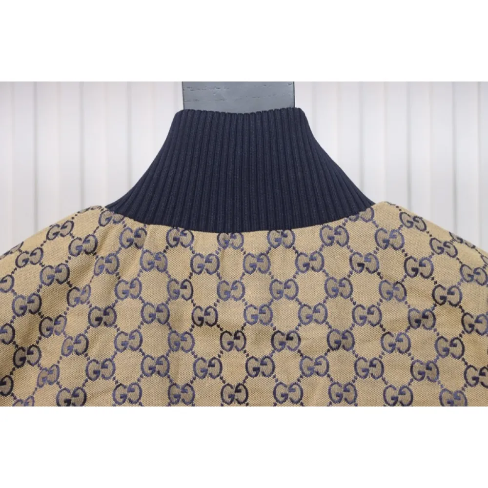 Gucci Double G jacquard patchwork jacket