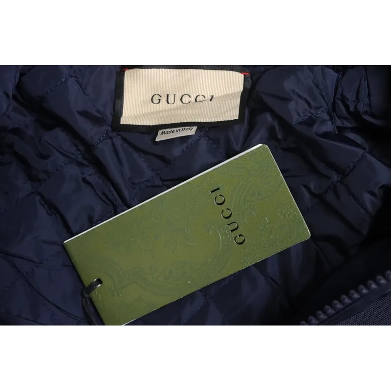 Gucci Double G jacquard patchwork jacket