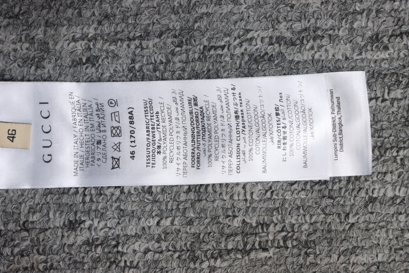 Gucci Double G jacquard patchwork jacket