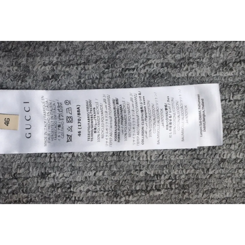 Gucci Double G jacquard patchwork jacket