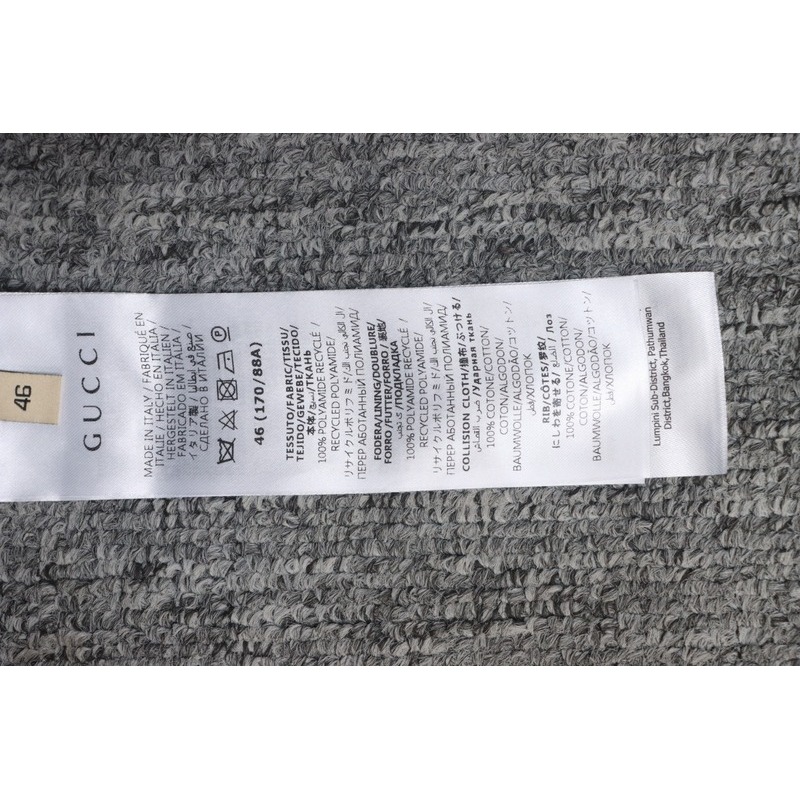 Gucci Double G jacquard patchwork jacket