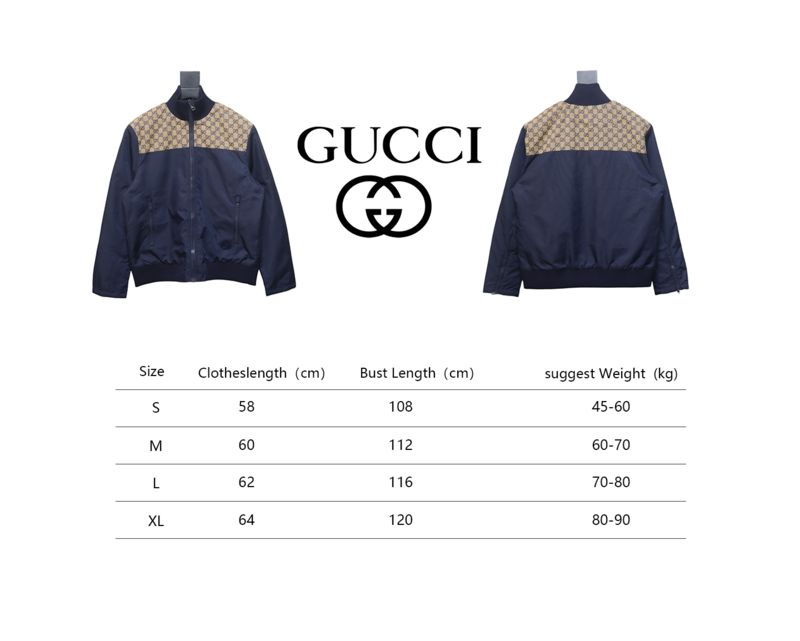 Gucci Double G jacquard patchwork jacket