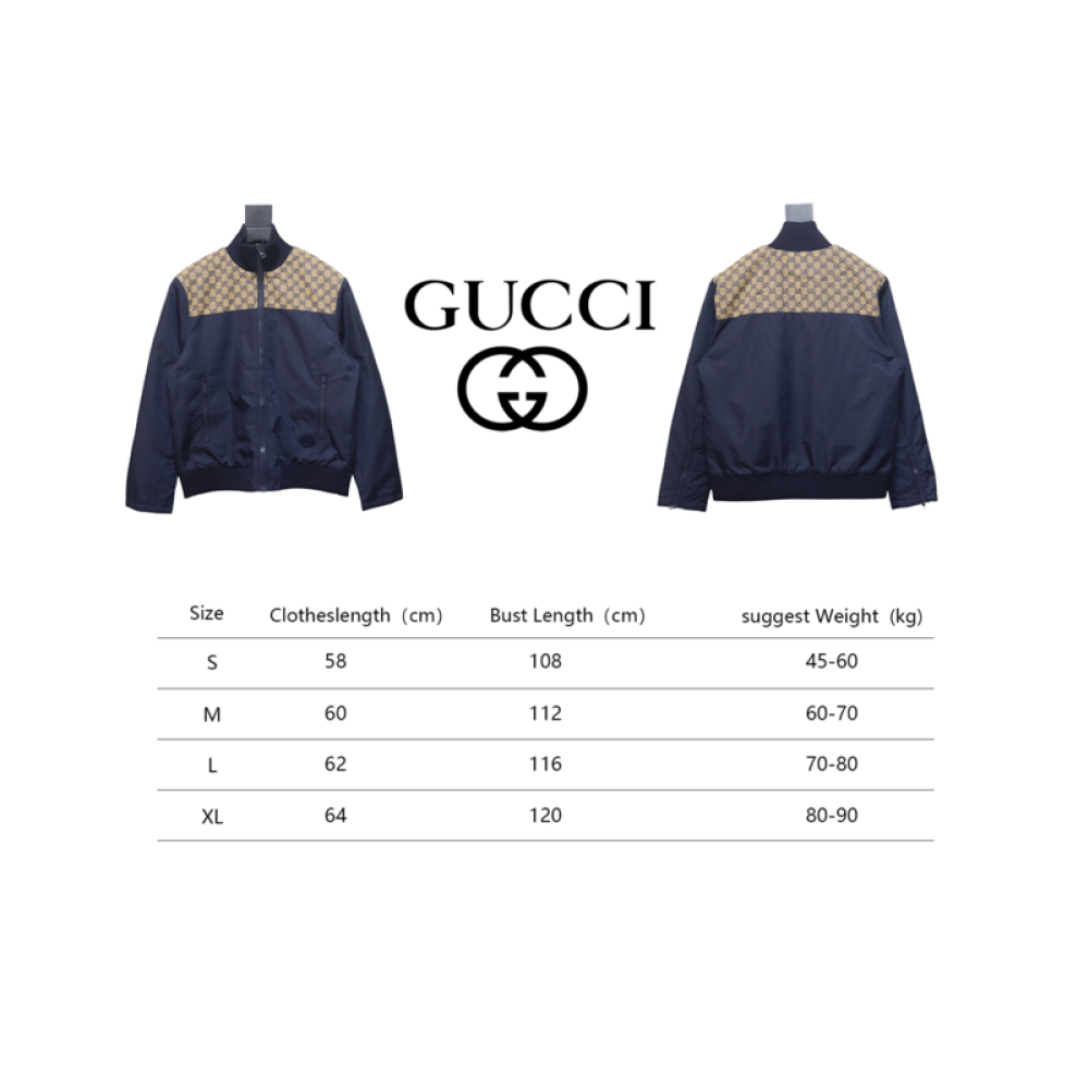 Gucci Double G jacquard patchwork jacket