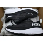 HOKA Clifton 9 2E Wide 'Black White'