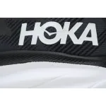 HOKA Clifton 9 2E Wide 'Black White'