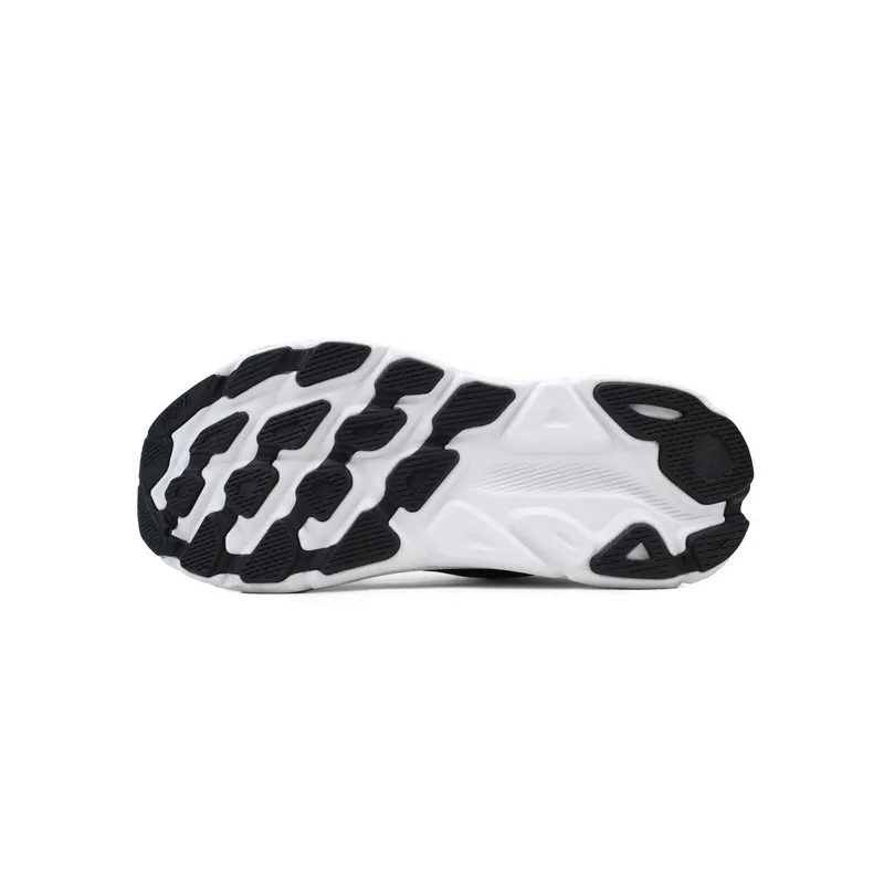 HOKA Clifton 9 2E Wide 'Black White'