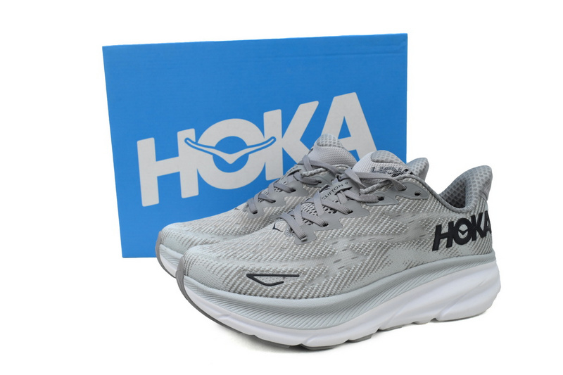 HOKA Clifton 9 2E Wide 'Harbor Mist'