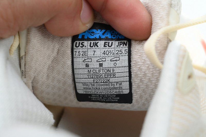 HOKA Clifton 9 'Eggnog Passion Fruit'