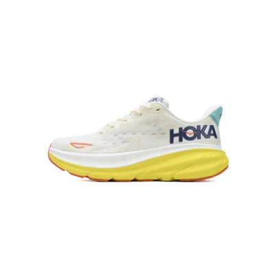 HOKA Clifton 9 'Eggnog Passion Fruit' 01
