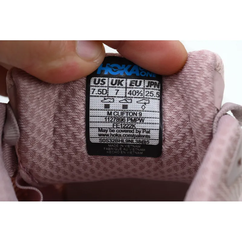 HOKA Clifton 9 'Pale Mauve'