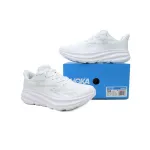 HOKA Clifton 9 'Triple White'