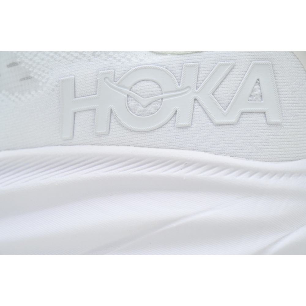 HOKA Clifton 9 'Triple White'