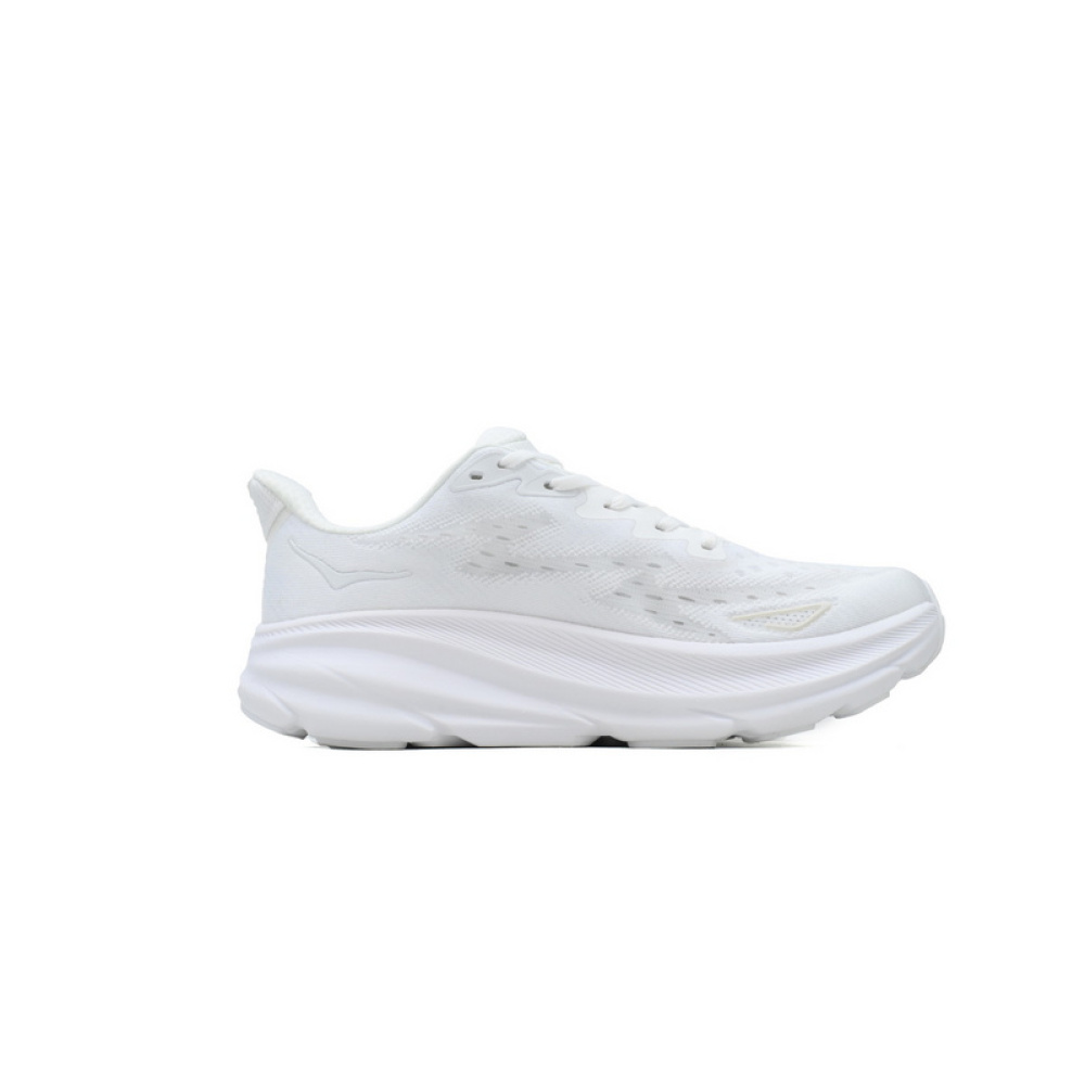 HOKA Clifton 9 'Triple White'