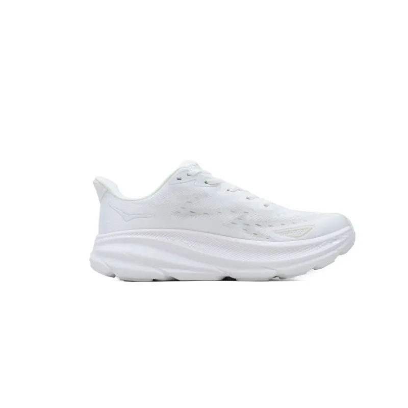 HOKA Clifton 9 'Triple White'