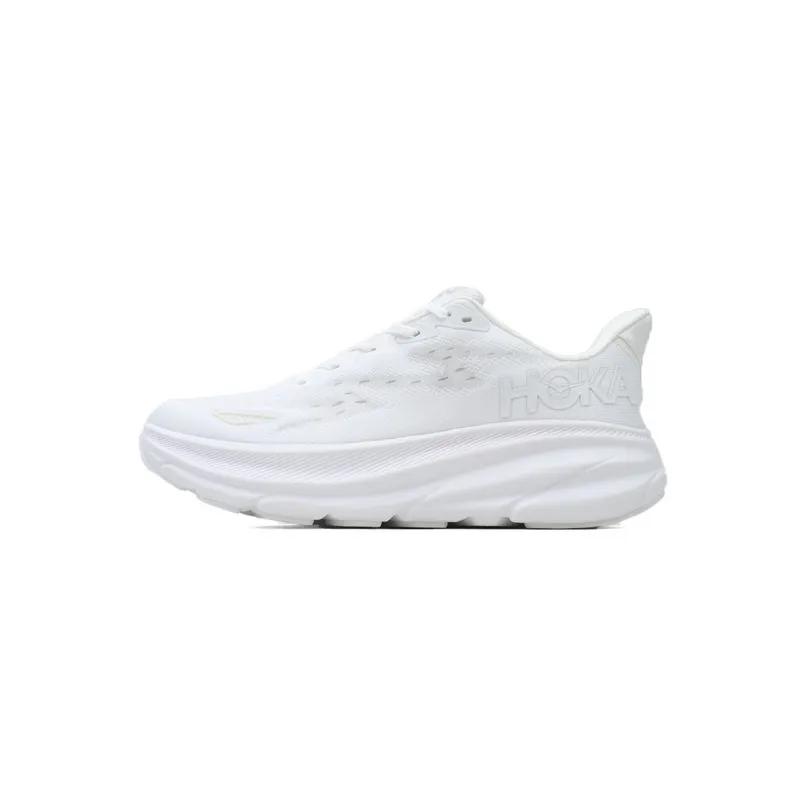 HOKA Clifton 9 'Triple White'