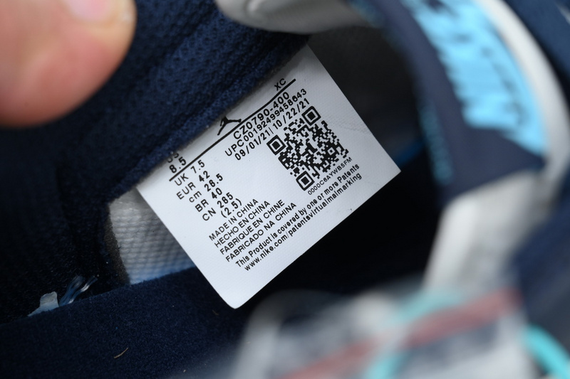 XH Air Jordan 1 Retro Low OG 'Obsidian UNC'